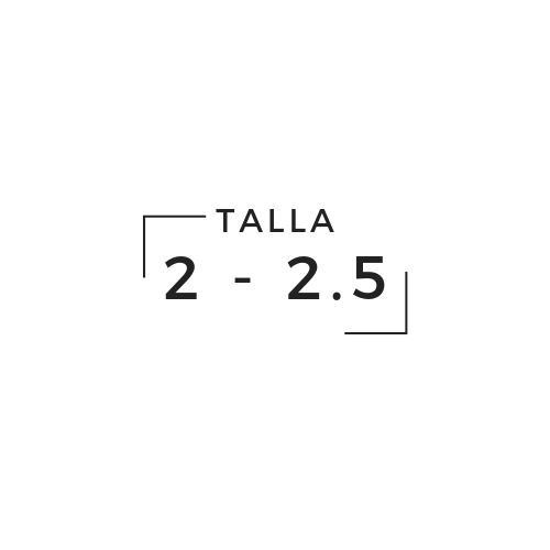 Talla 2 - 2.5