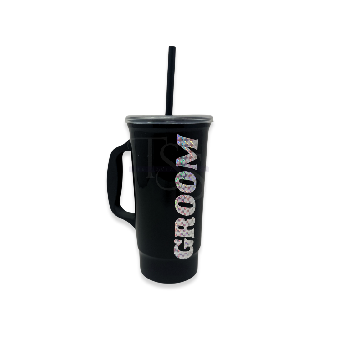 Paquete de Vaso Despedida con Asa 500 ml.