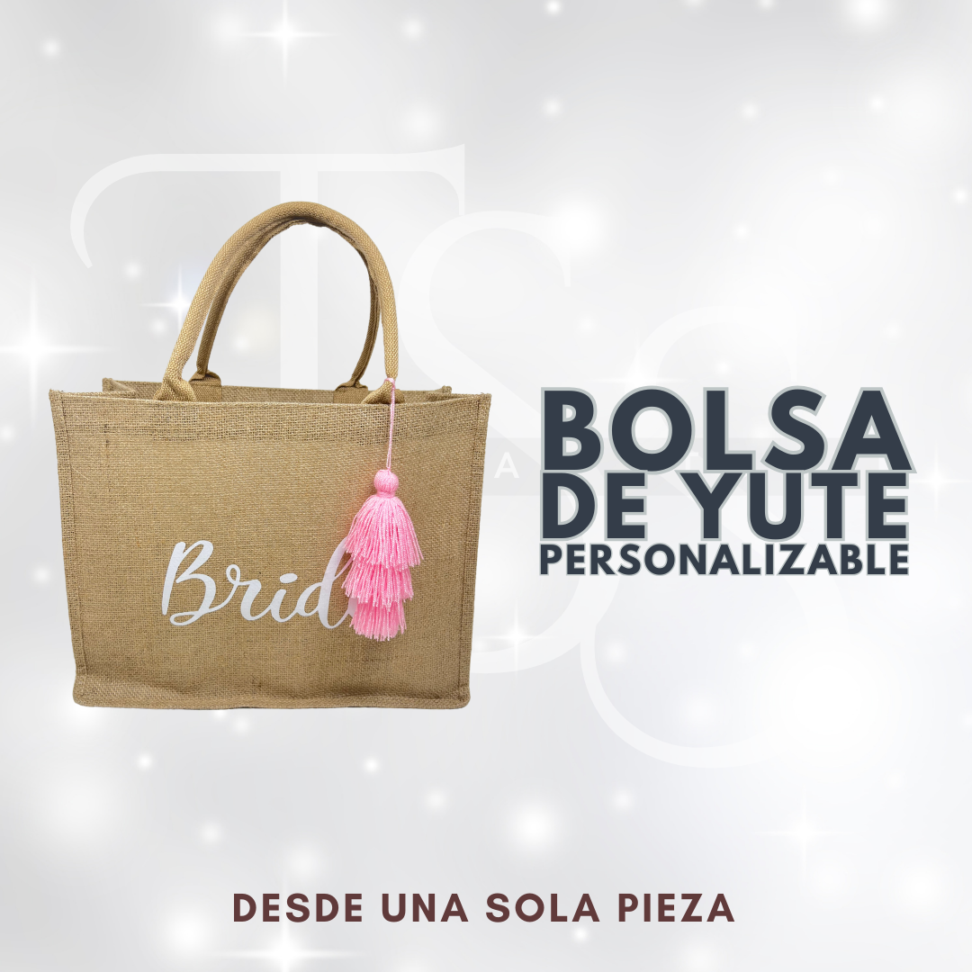 Bolsa yute personalizable